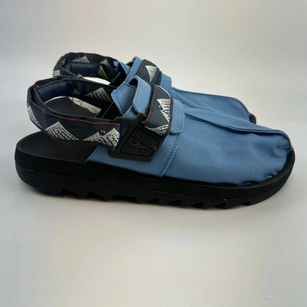 Reebok Beatnik Sandal Blue Canvas Gorpcore Adjustable Outdoor GX8141 Men 13 NEW